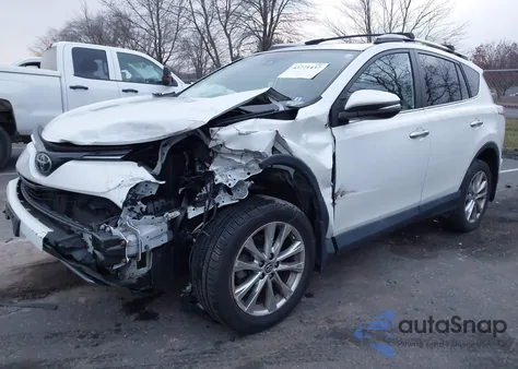 2017 Toyota Rav4 Limited z USA, uszkodzony, nr VIN 2T3DFREV2HW687448